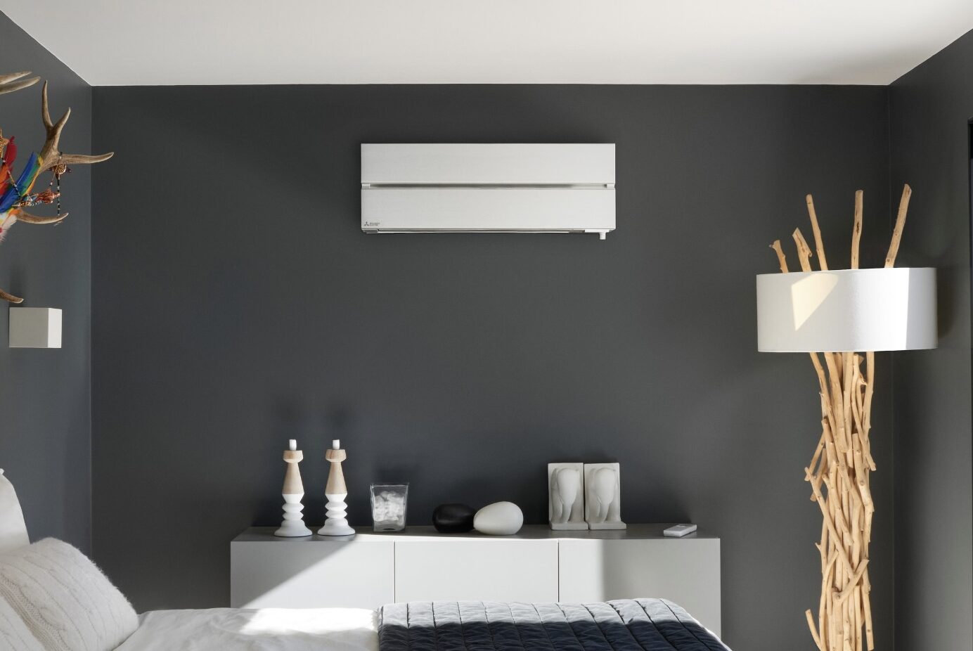 mitsubishi electric ilmalämpöpumppu asennettuna